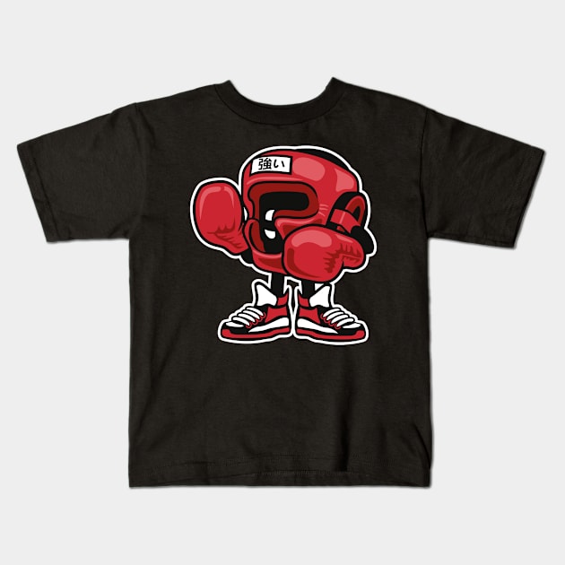 Boxing T shirt Kids T-Shirt by Vine Time T shirts